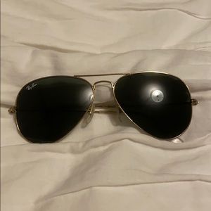 Authentic Original Ray-ban Aviator Sunglasses